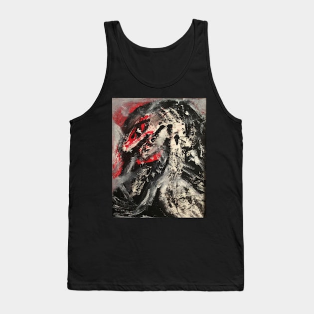 Monster in your Sleep Tank Top by heyokamuse